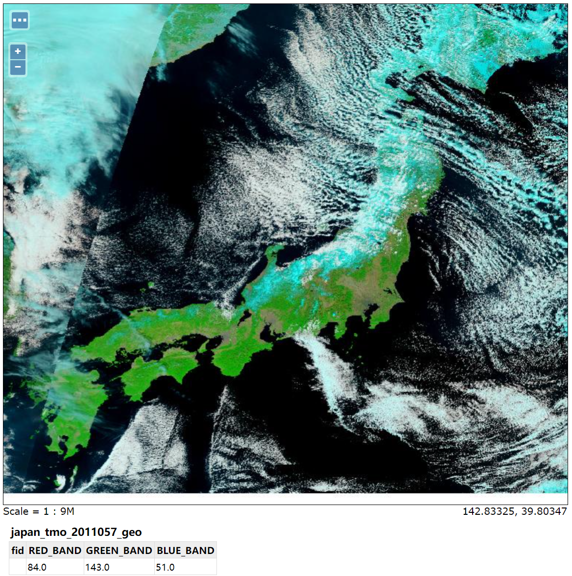 图8.27 GeoServer发布栅格数据显示结果