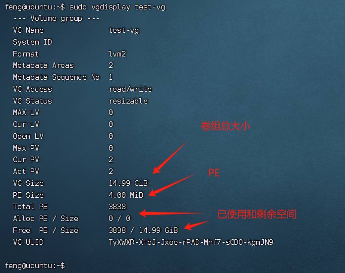 Linux硬碟掛載與磁碟分割槽基礎（二）(物理卷、卷組、邏輯卷)