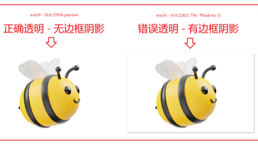 WinUI 3 支持的三种窗口 及 受限的窗口透明