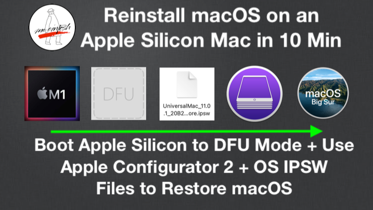 使用DFU模式快速重装macOS15到macbook