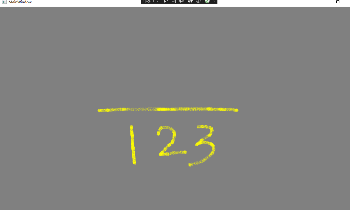WPF 粉笔绘制
