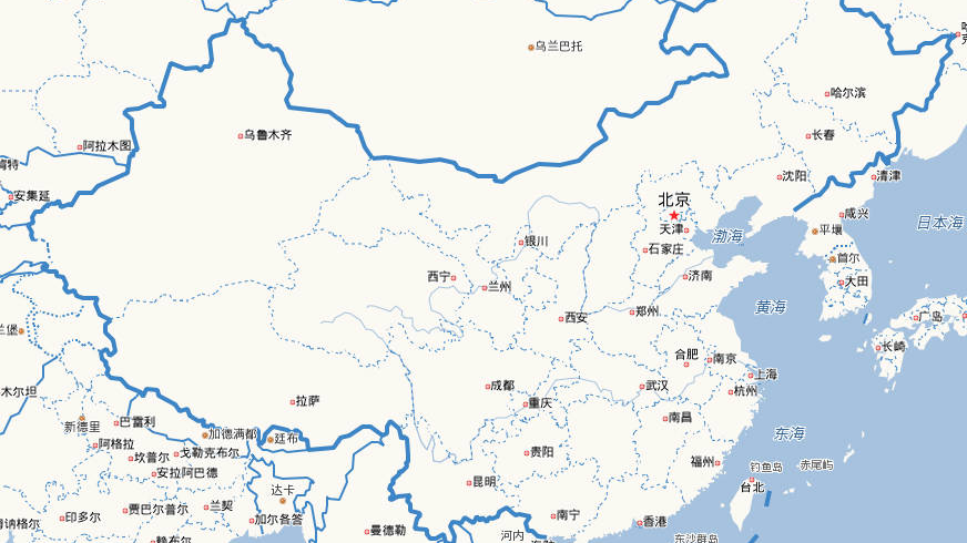 显示所有中国城市需要多少个汉字？