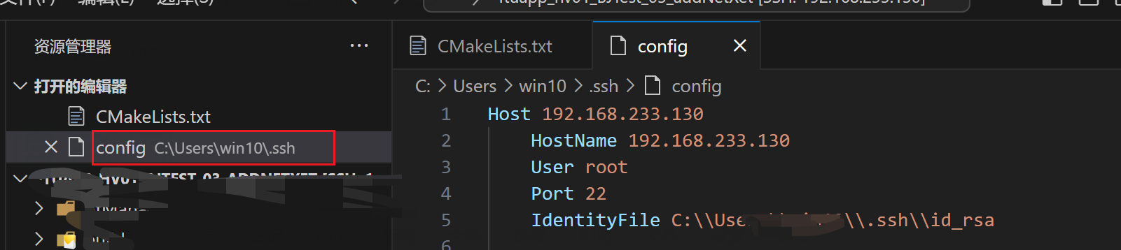 vscode配置免密登录