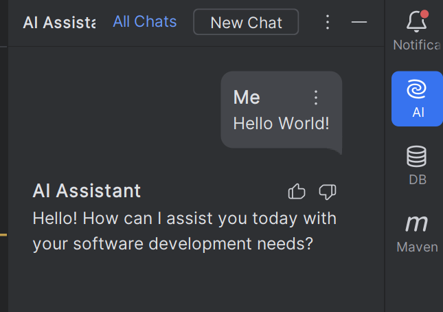 AI Assistant 可以使用的场景