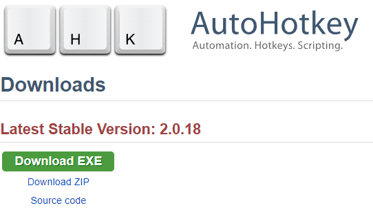 *.ahk文件-AutoHotkey入门