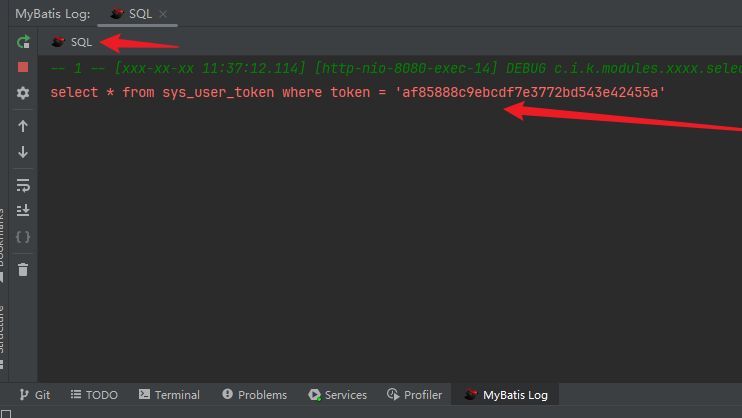 IdeaConsole控制台sql输出MyBatisLogFree插件不输出sql解决方式