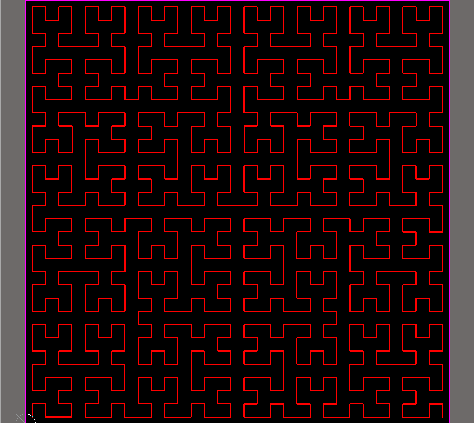Hilbert分形电路_效果