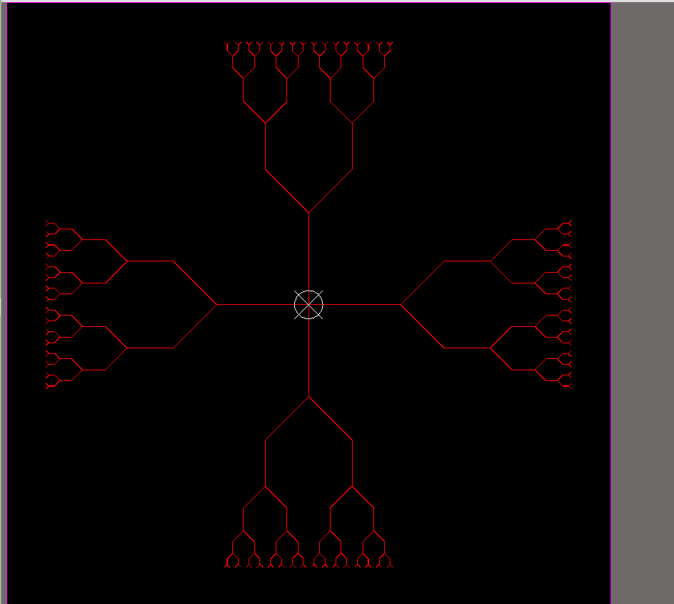Y分形天线设计_效果