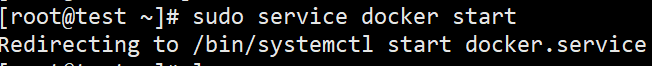 用命令行启动 docker 报错：Redirecting to /bin/systemctl start docker.service  解决方法