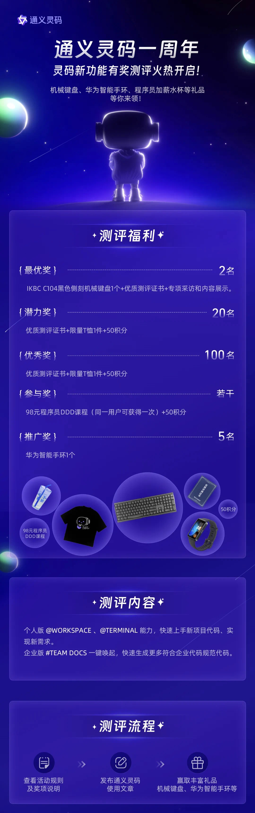 通义灵码上线一周年：超 600 万下载量，国内用户规模第一，新功能有奖测评