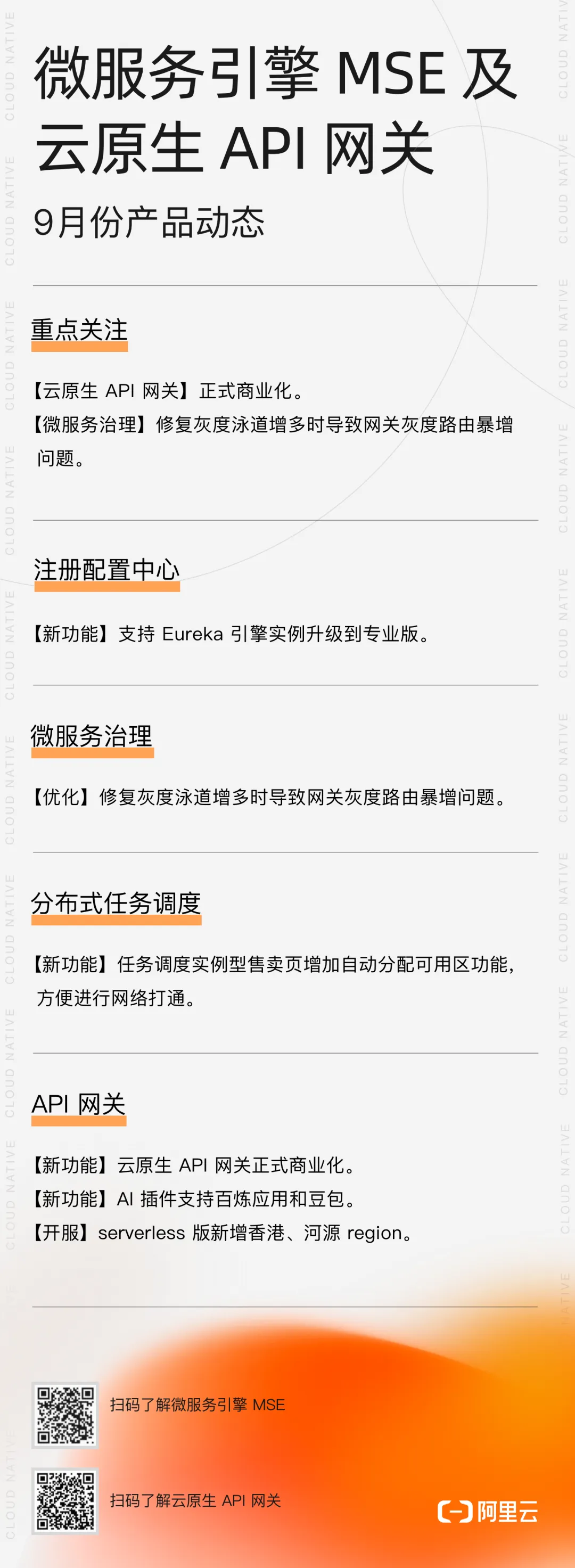 微服务引擎 MSE 及云原生 API 网关 2024 年 9 月产品动态