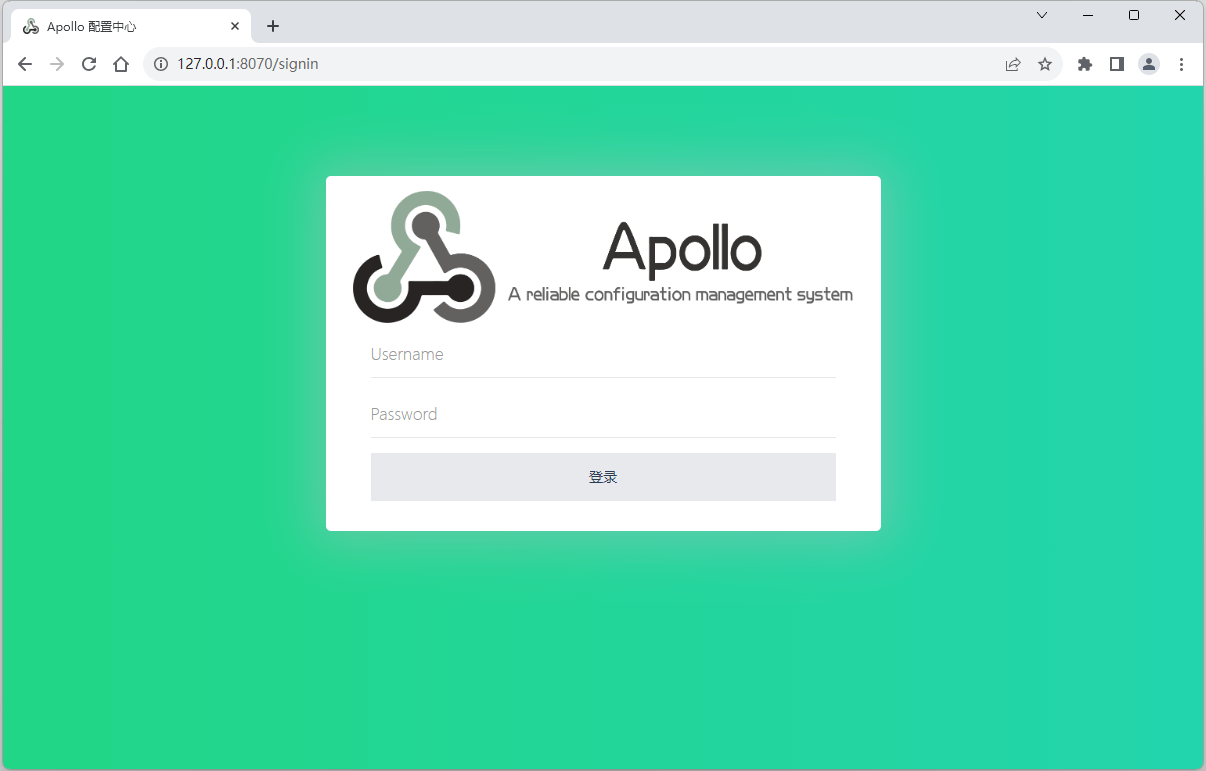 Docker 部署 Apollo 分布式配置管理中心