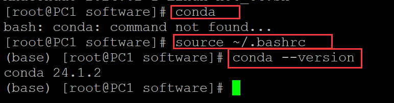 linux 中安装conda