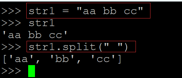 python中列表和字符串的相互转换