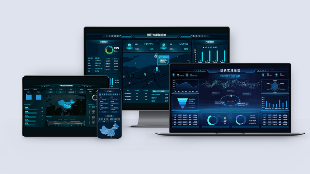 Vue大屏可视化自适应（等比列缩放）方案✔️✔️✔️✨