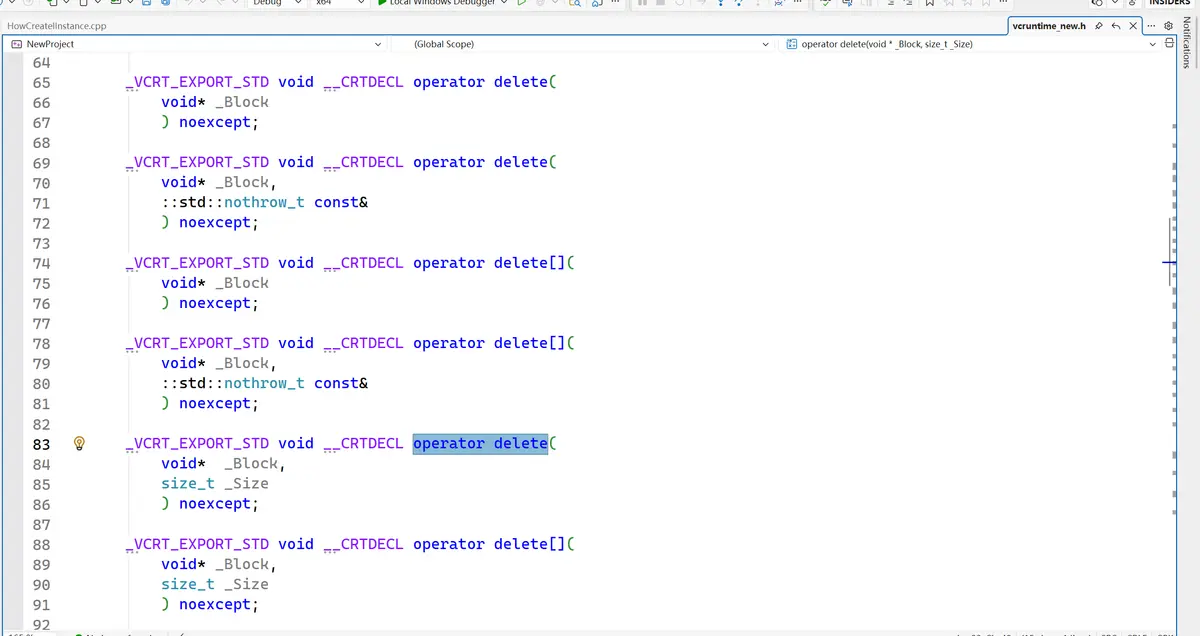 delete关键字的本质