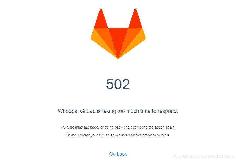 gitlab 502问题解决