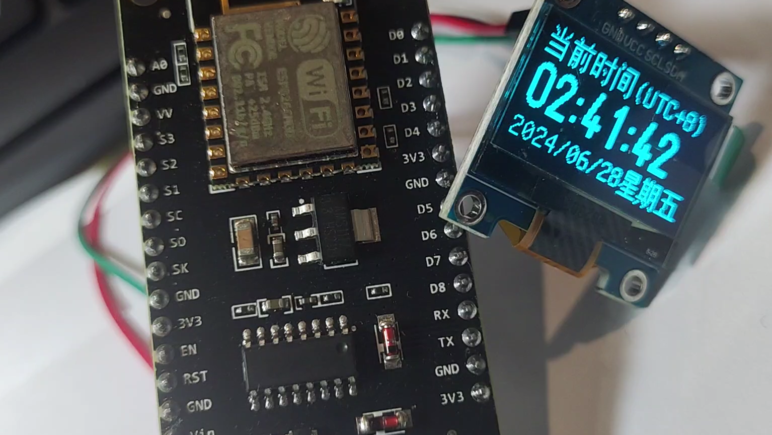 ESP8266ʱӵOLEDʾ