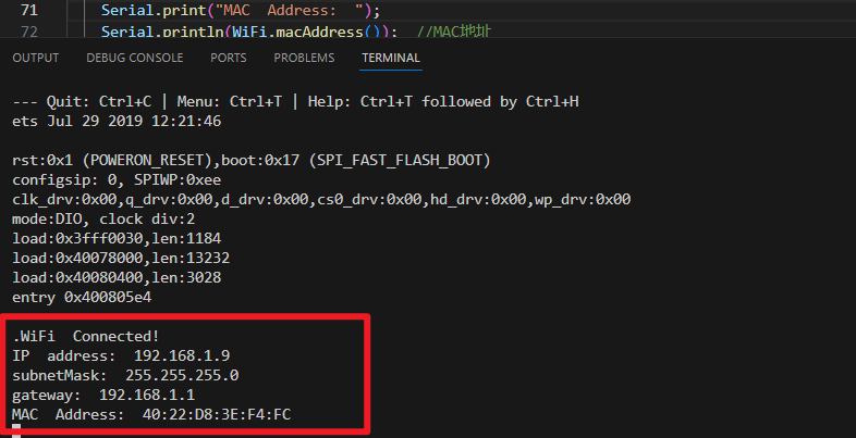 【esp32 專案】使用esp32的wifi