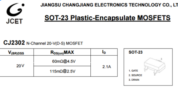 【電子硬體專欄】常用貼片MOS場效電晶體引數 & 選型基礎知識 & 替代案例