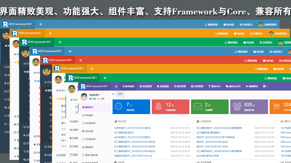 RDIFramework.NET Web敏捷开发框架 V6.1发布(.NET6+、Framework双引擎)