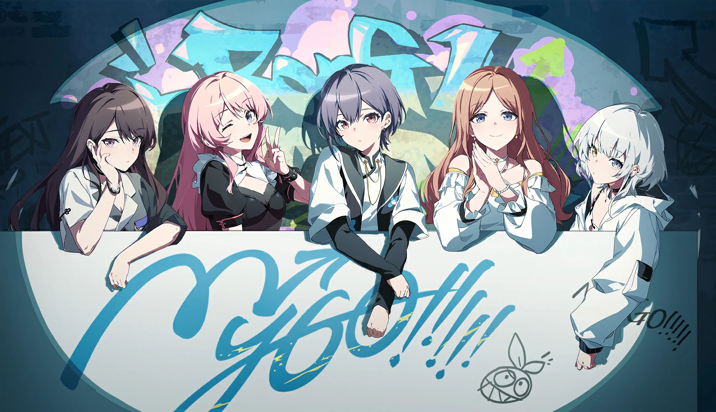 甚至还是崩二和MyGO!!!!!联动用的图