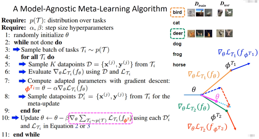 论文解读（MAML）《Model-Agnostic Meta-Learning for Fast Adaptation of Deep Networks》