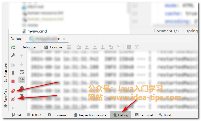 IDEA如何查看所有的断点（Breakpoints）并关闭