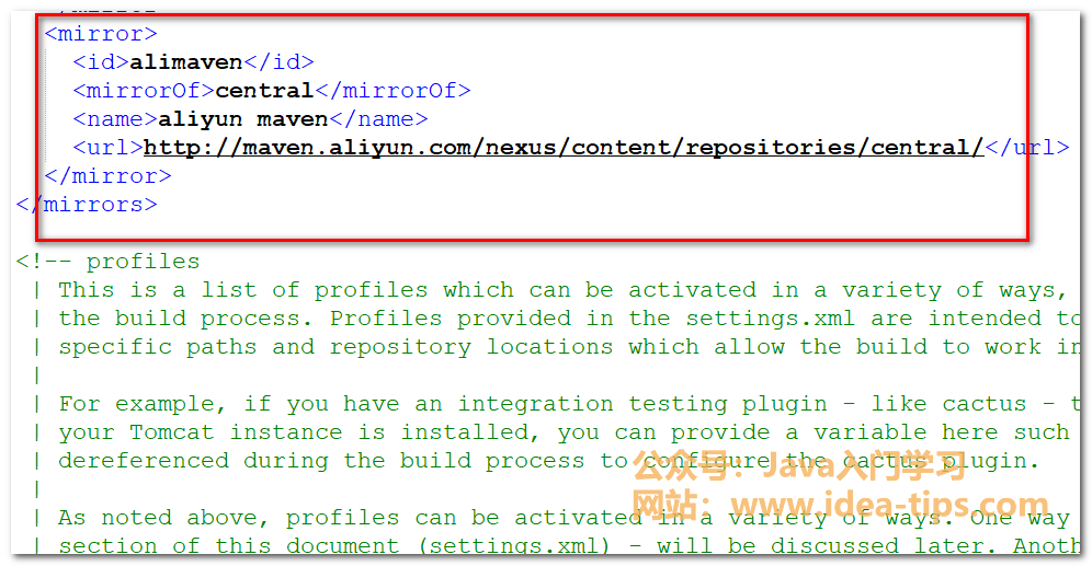 IDEA如何配置自己的maven和maven设置阿里云仓库