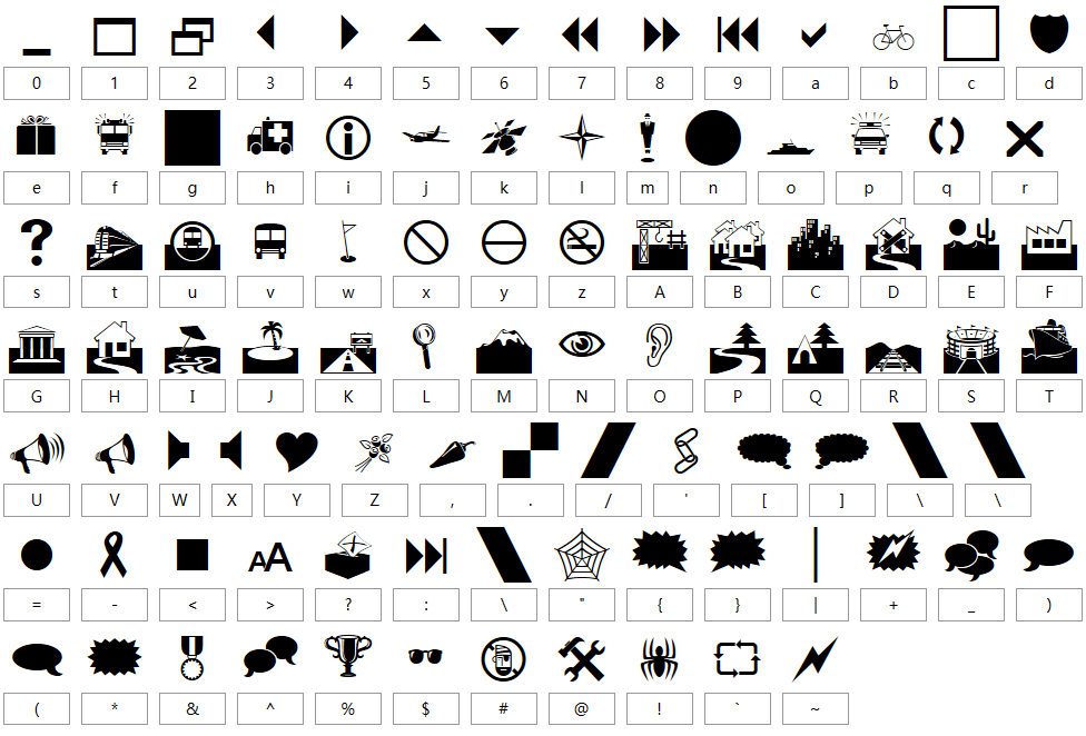 wpf字符图标