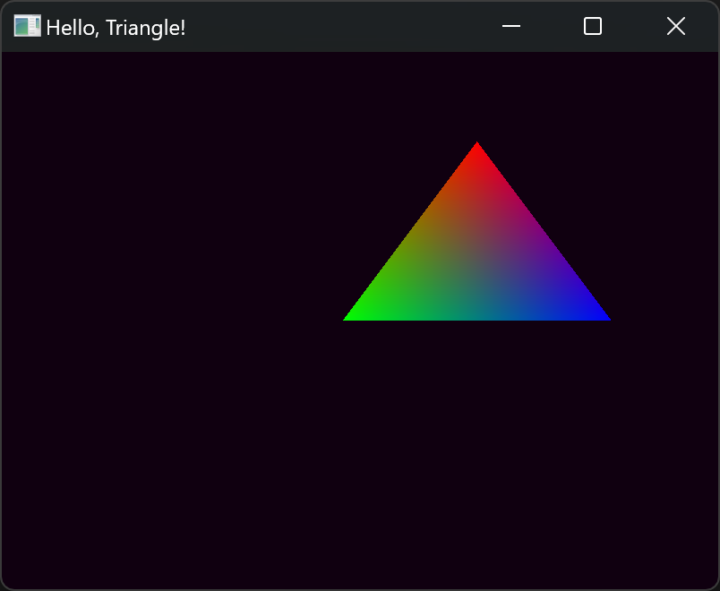 SDL3 入門（3）：三角形