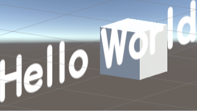 Unity Text Mesh 穿透问题