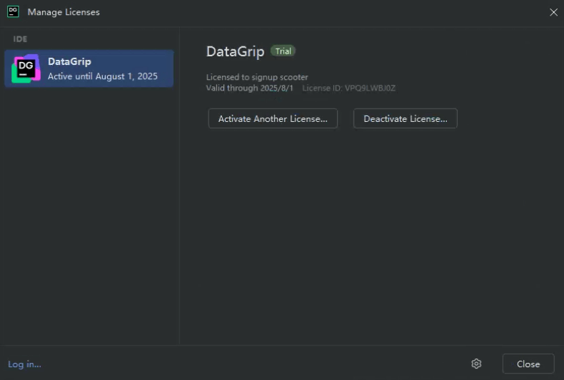 DataGrip2024.3.3最新2099年激活教程附带激活工具