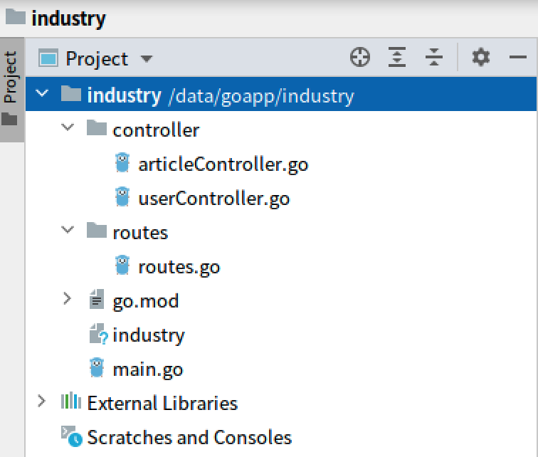 go fiber:使用獨立的routes檔案組織controller