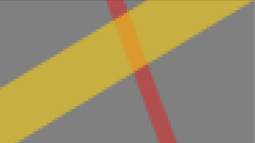 嵌入式UI框架-画任意宽度的抗锯齿直线算法