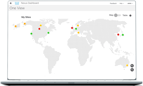 Cisco Nexus Dashboard 云管理软件