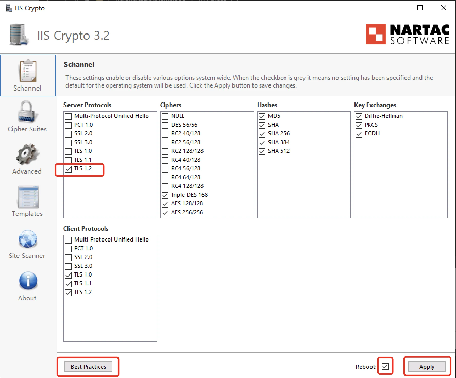 IIS Crypto