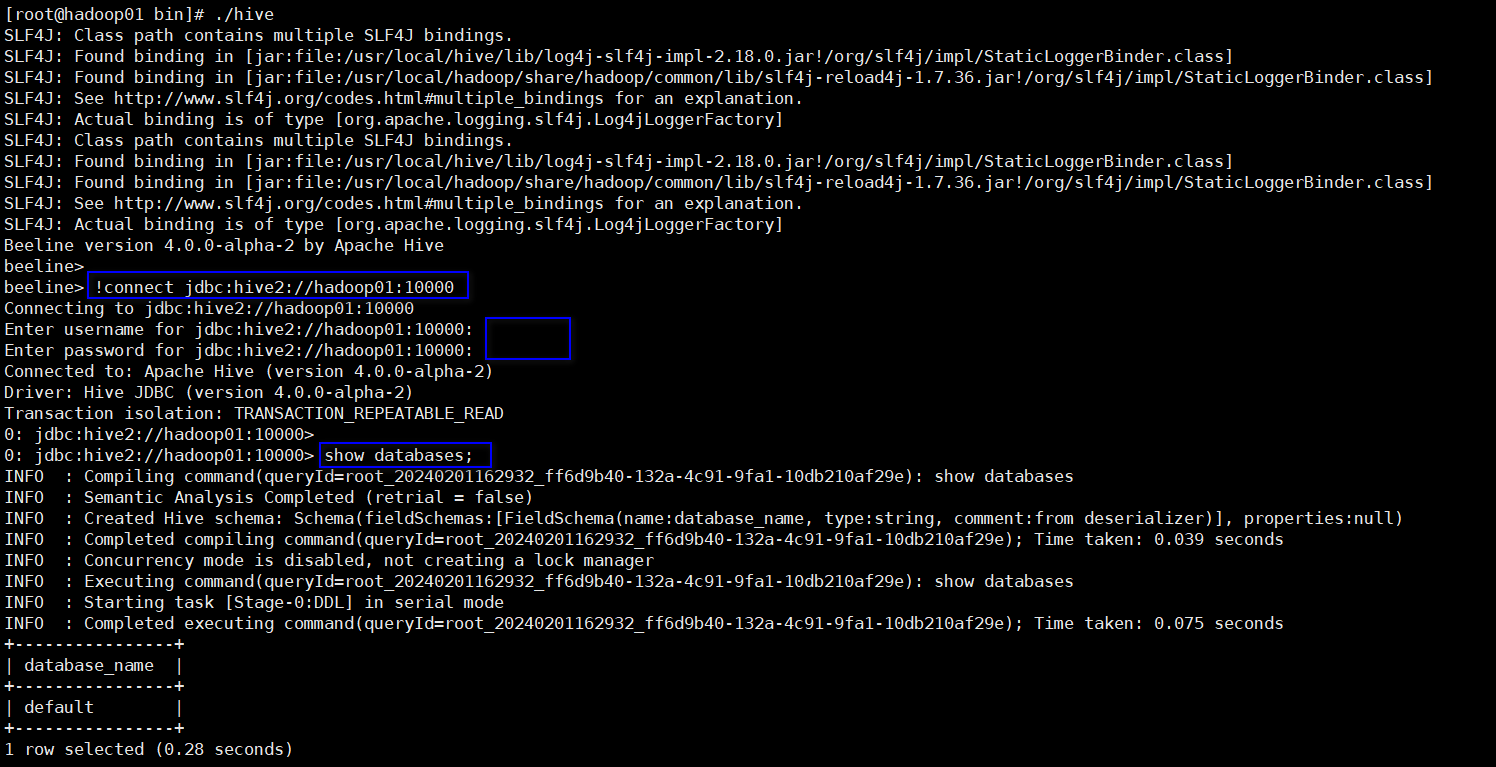Hive beeline root is not allowed to impersonate root state 08s01