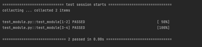 pytest的資料驅動和引數傳遞