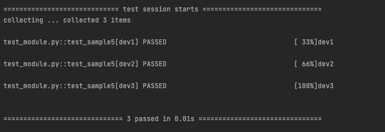 pytest的資料驅動和引數傳遞