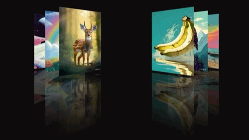 animation实现卡片翻转动效‌