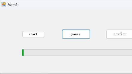 C# 多线程1、启动2、暂停3、继续4、结束方法