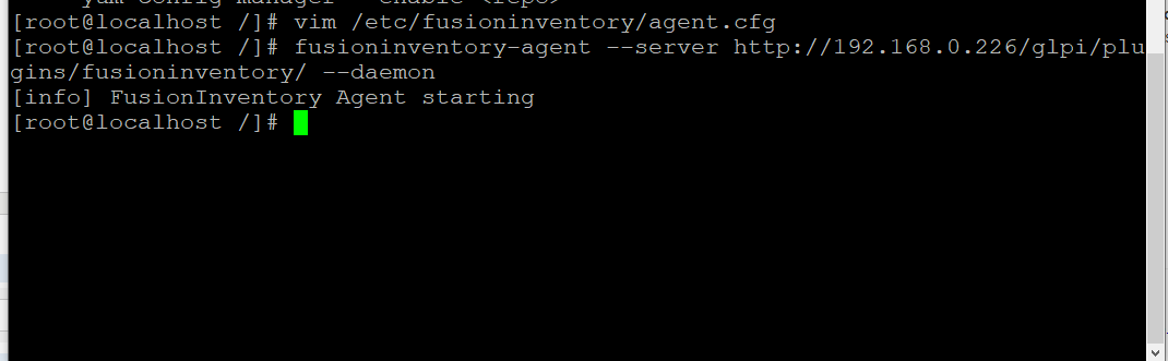 centOS7安装GLPI 和fusioninventory插件