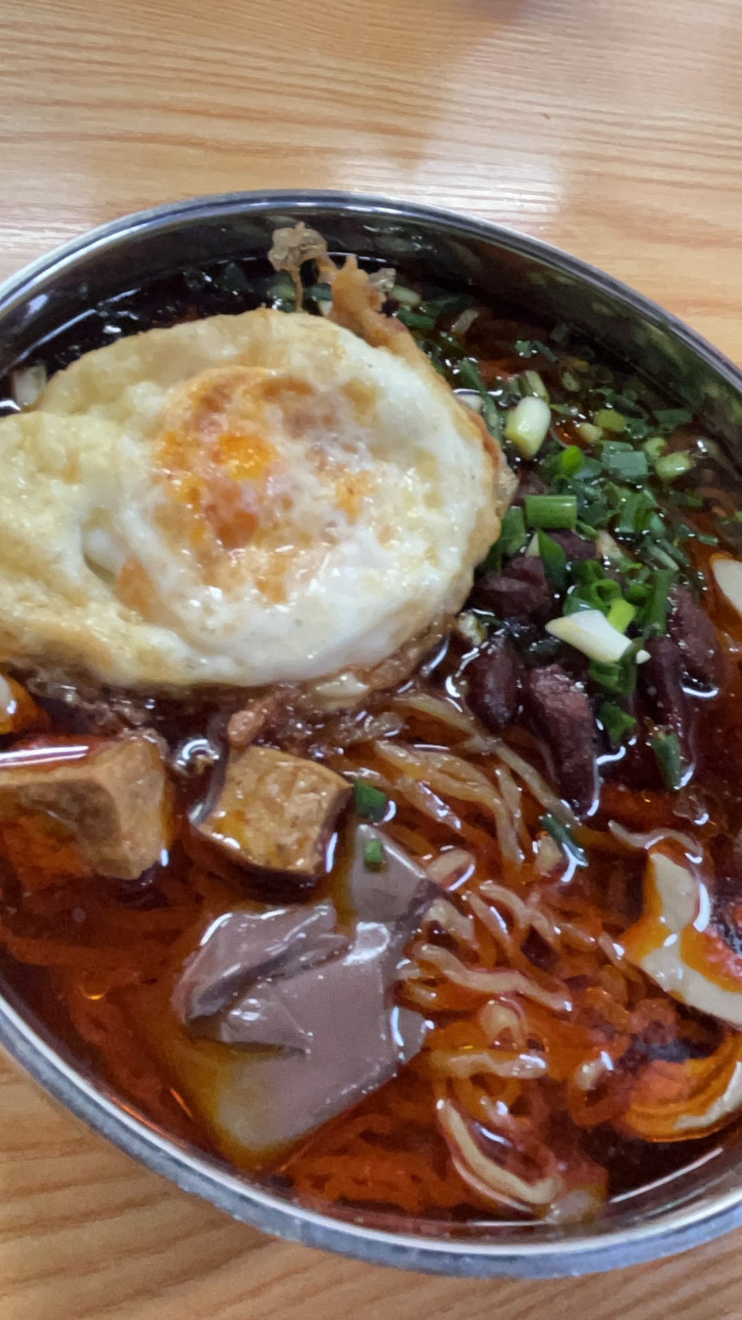 肠旺面，吃不太习惯