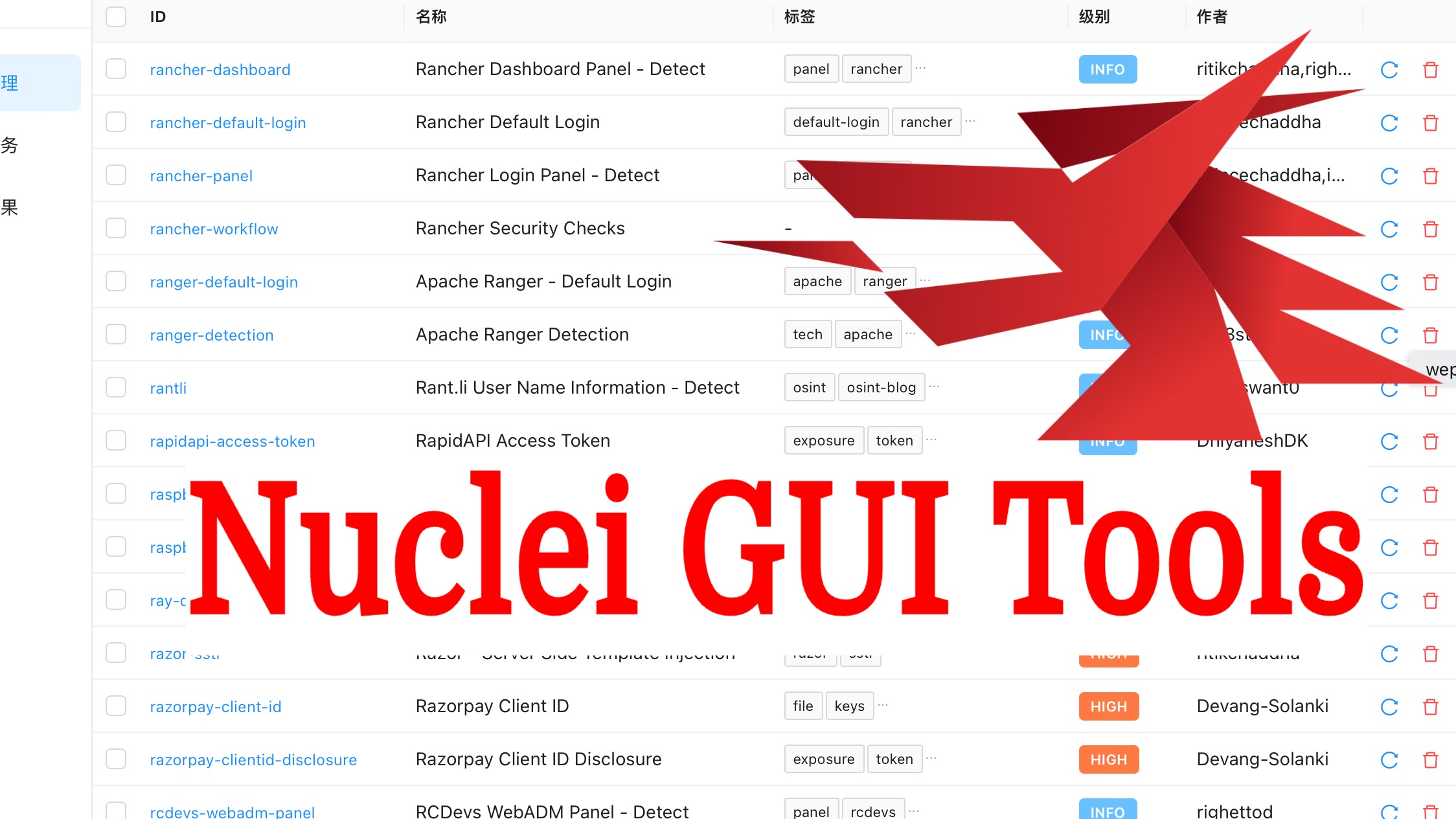 wepoc Nuclei 漏洞扫描器图形界面工具