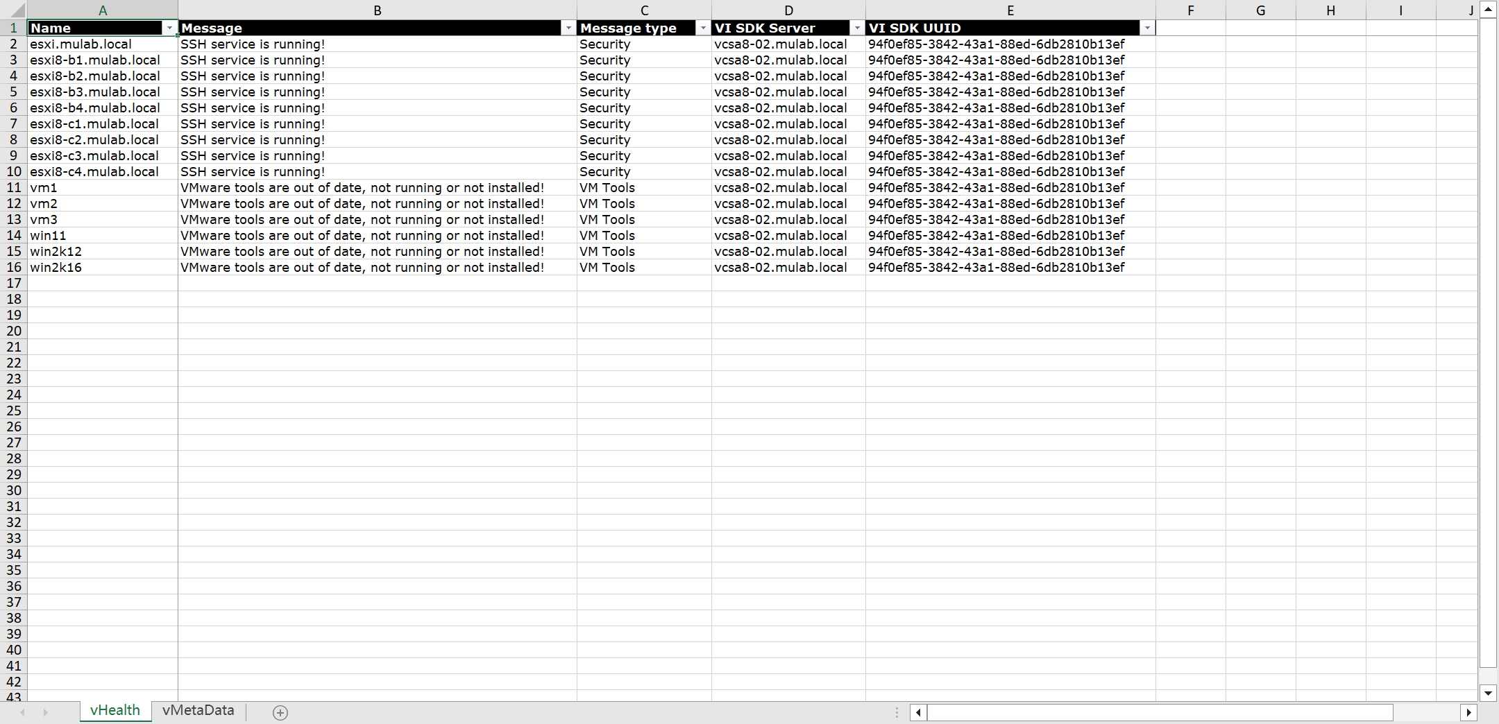 【VMware vSphere】使用RVTools中的PowerShell指令碼建立匯出vSphere環境資訊的自動化任務。