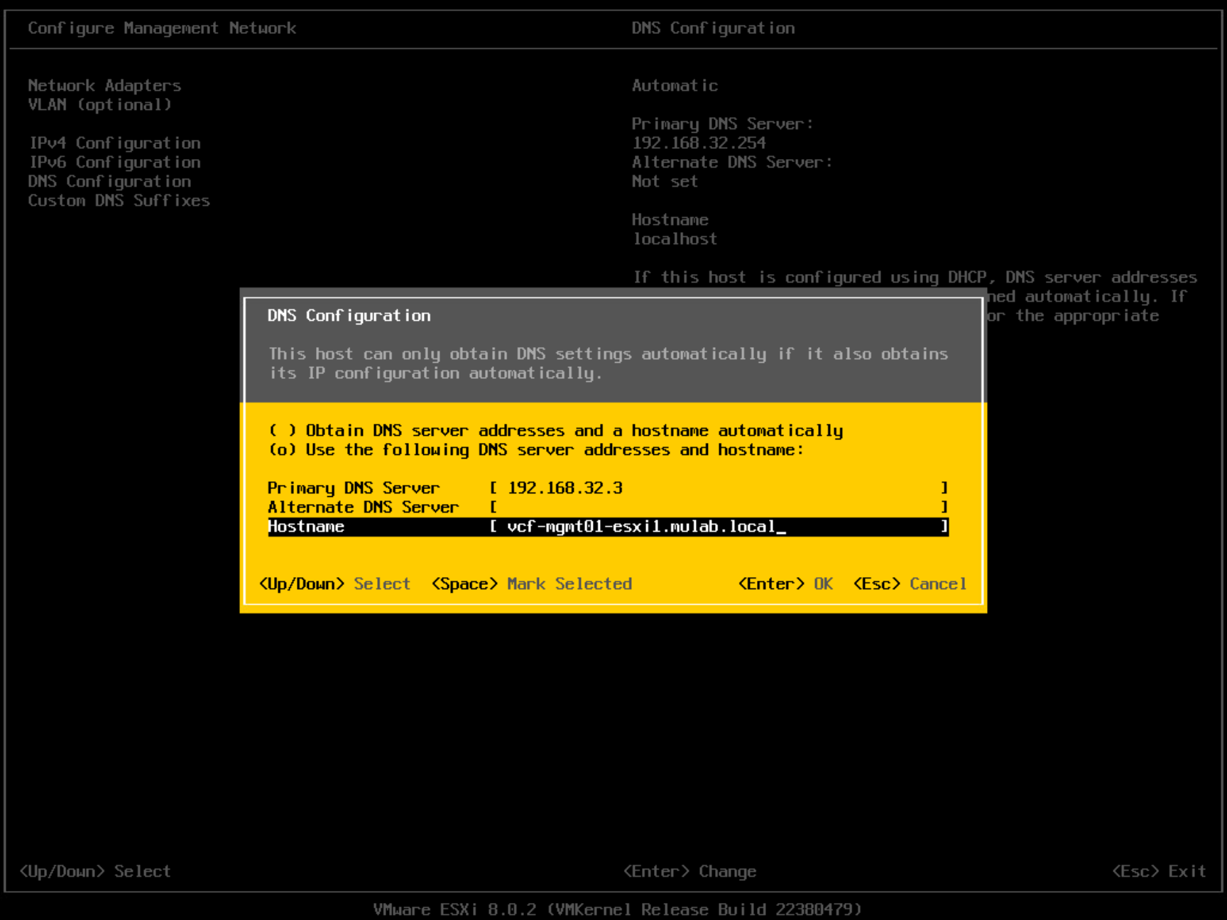 【VMware VCF】VMware Cloud Foundation Part 04：準備 ESXi 主機。