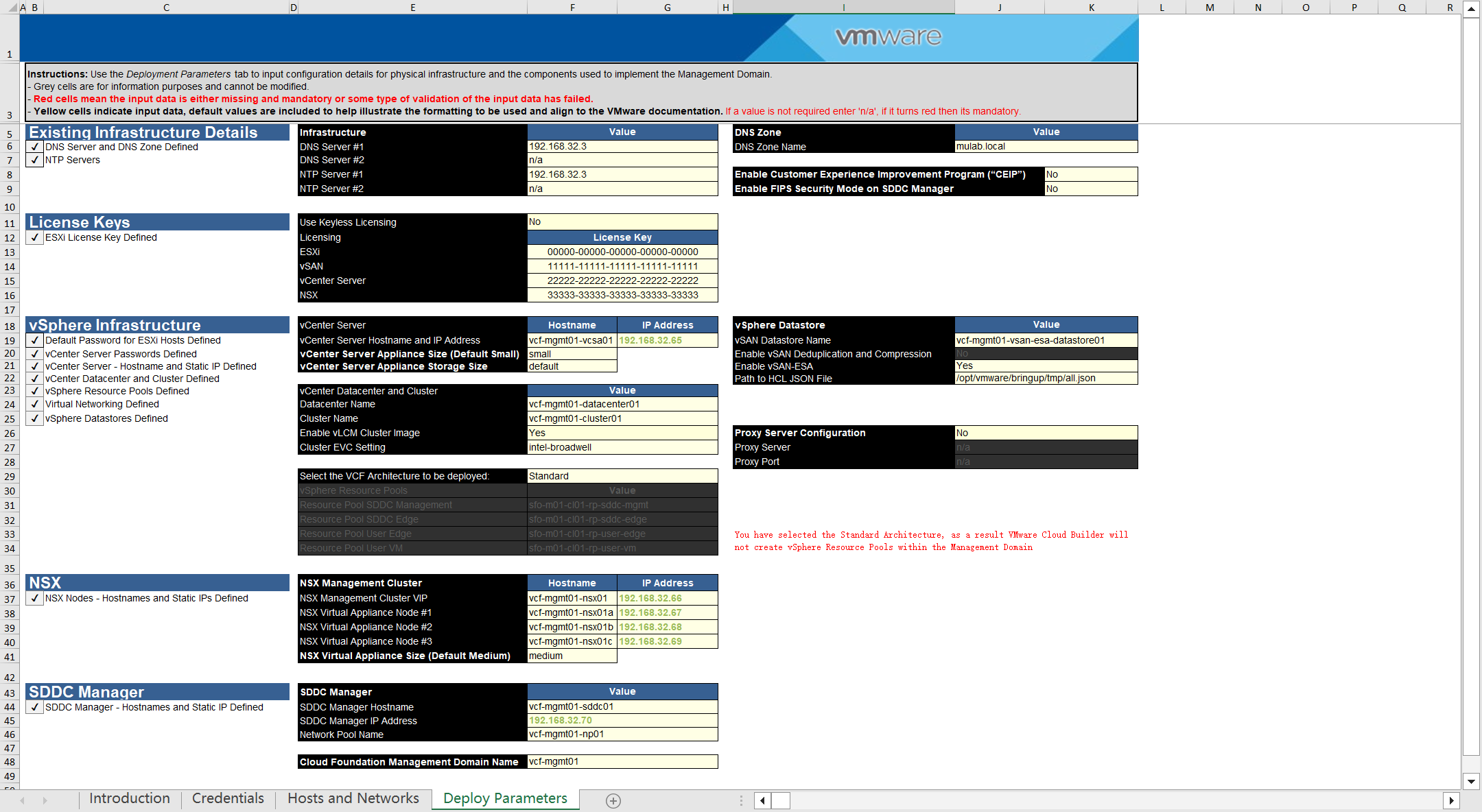 【VMware VCF】VMware Cloud Foundation Part 05：部署 SDDC 管理域。