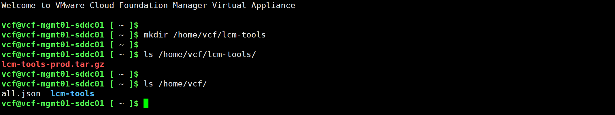 【VMware VCF】更新 SDDC Manager 中的 vSAN HCL 資料庫。