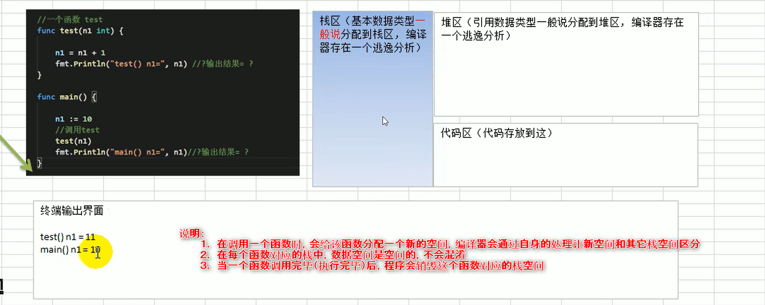2.Golang中,函数点用机制的底层分析